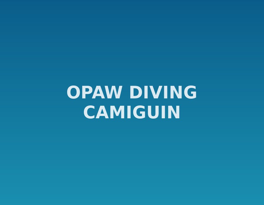 Opaw Diving à Camiguin