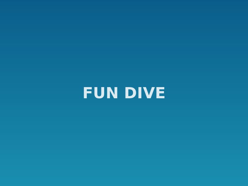 Fun dive sur les récifs de Camiguin